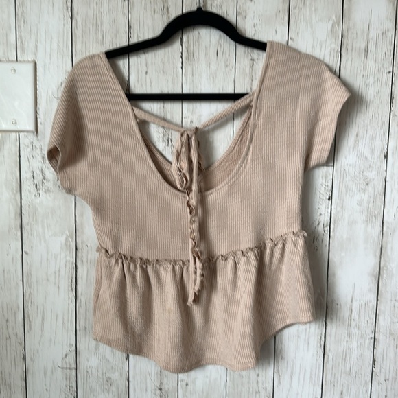 Atelier by Kirious Baby Doll Shirt. Available in size XS. - Picture 3 of 4